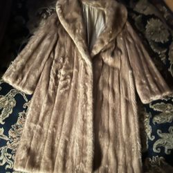 Like New Mink Coat & Shawl 