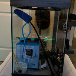 Read Description: Used fish tank, food, treats, and other