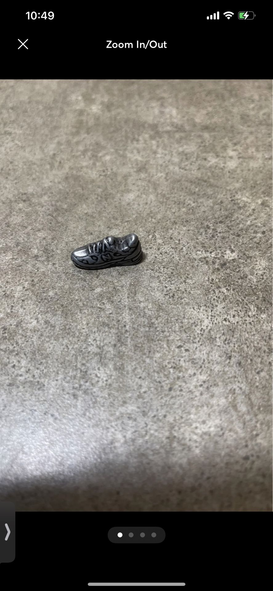 Here and Now New Balance Shoe Monopoly Piece