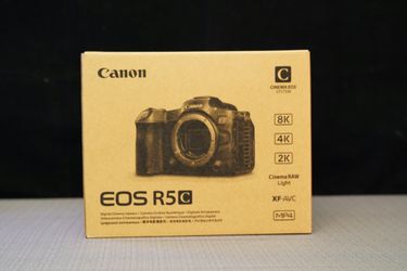 EOS R5 C Mirrorless Cinema Camera #HollidaySpecial