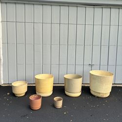 Different Size Planters 