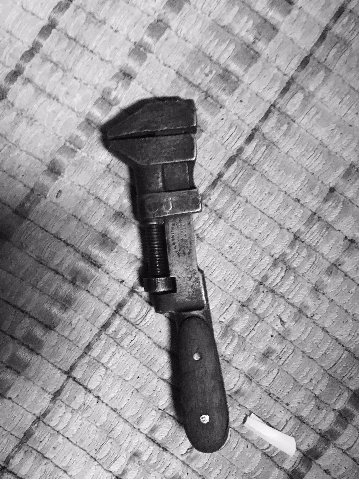 Antique Monkey Wrench forged in 1901