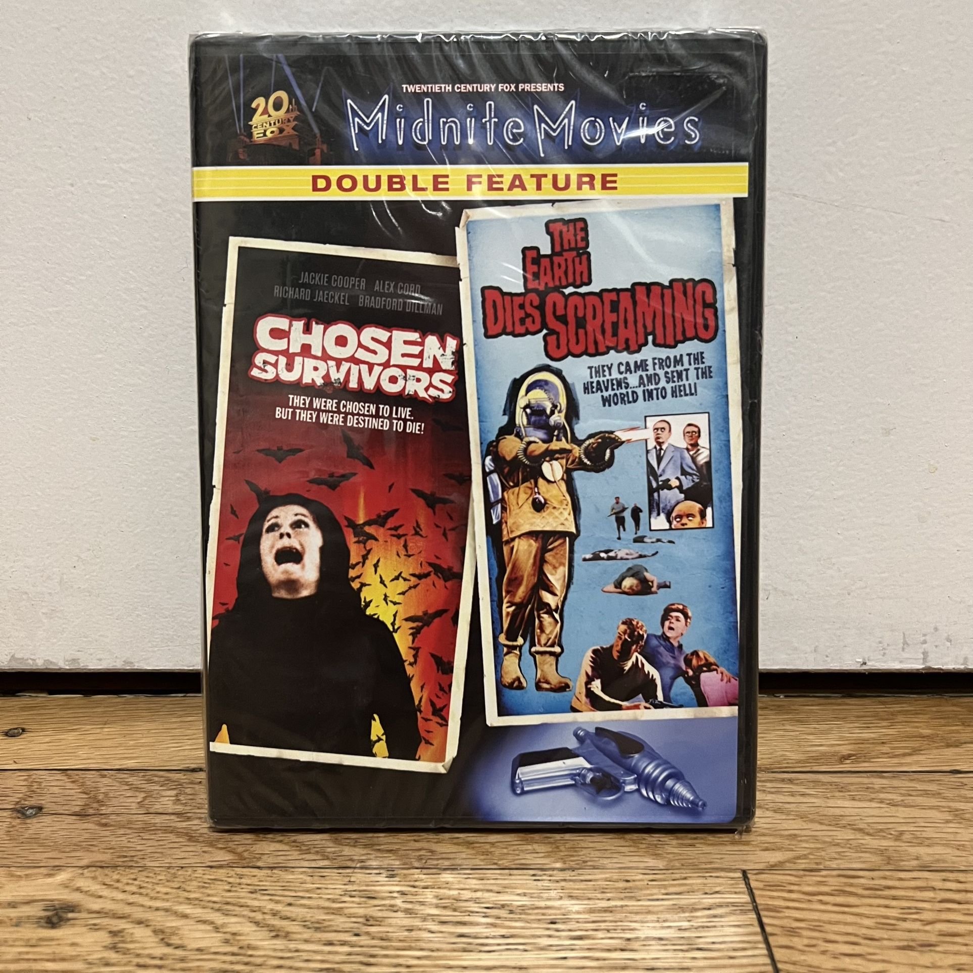 Midnite Movies Double Feature - Chosen Survivors/The Earth Dies Screaming (DVD,