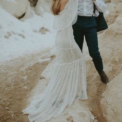 White Lace Dress