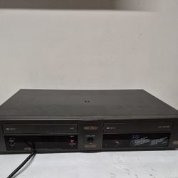 GoVideo DDV9500 Dual Deck VCR Player VHS Copy Dubbing Machine (TESTED)