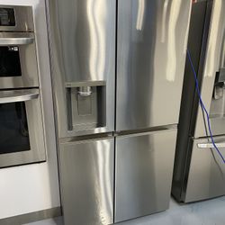 Stainless Steel 27 Cu. Ft. Side-by-Side Refrigerator 