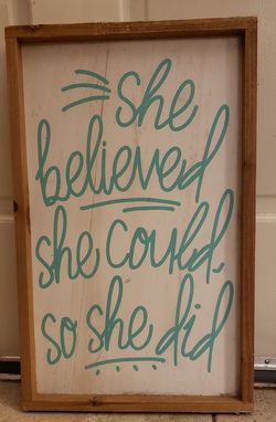 Framed Artwork, Inspirational.....Pick Up Northern & 51st Ave