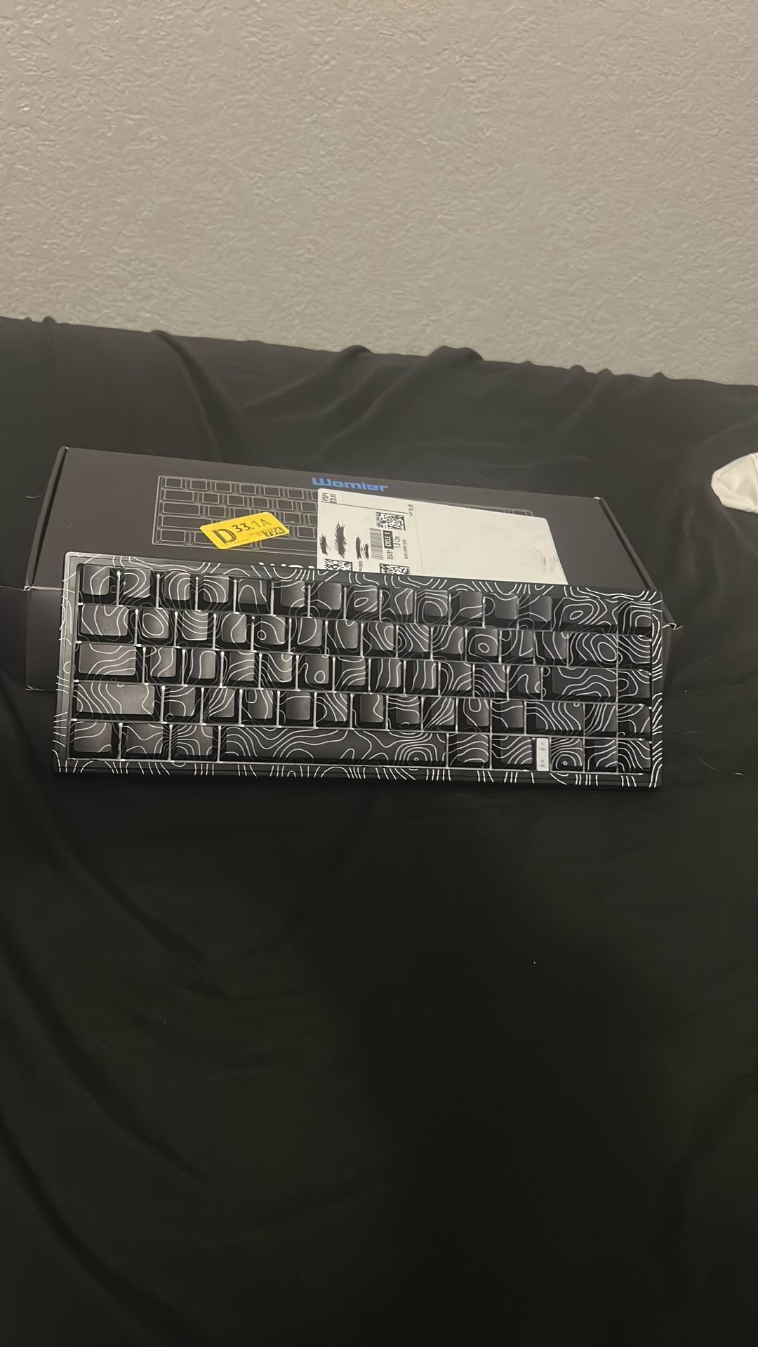 Black, mechanical gaming keyboard