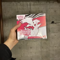 Pokémon cards. Scarlet & Violet White Flare Elite Trainer Box
