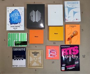 K-POP ALBUMS (Full Description and Price on my page)