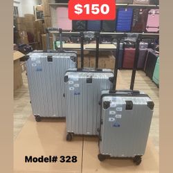 New 3 Piece Hardside Luggage Set
