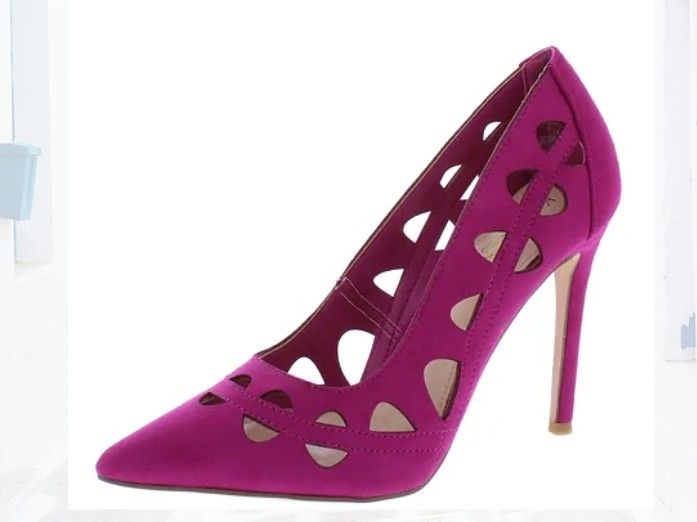 FUCHSIA HEELS BY KAYLEEN BY LOS ANGELES 