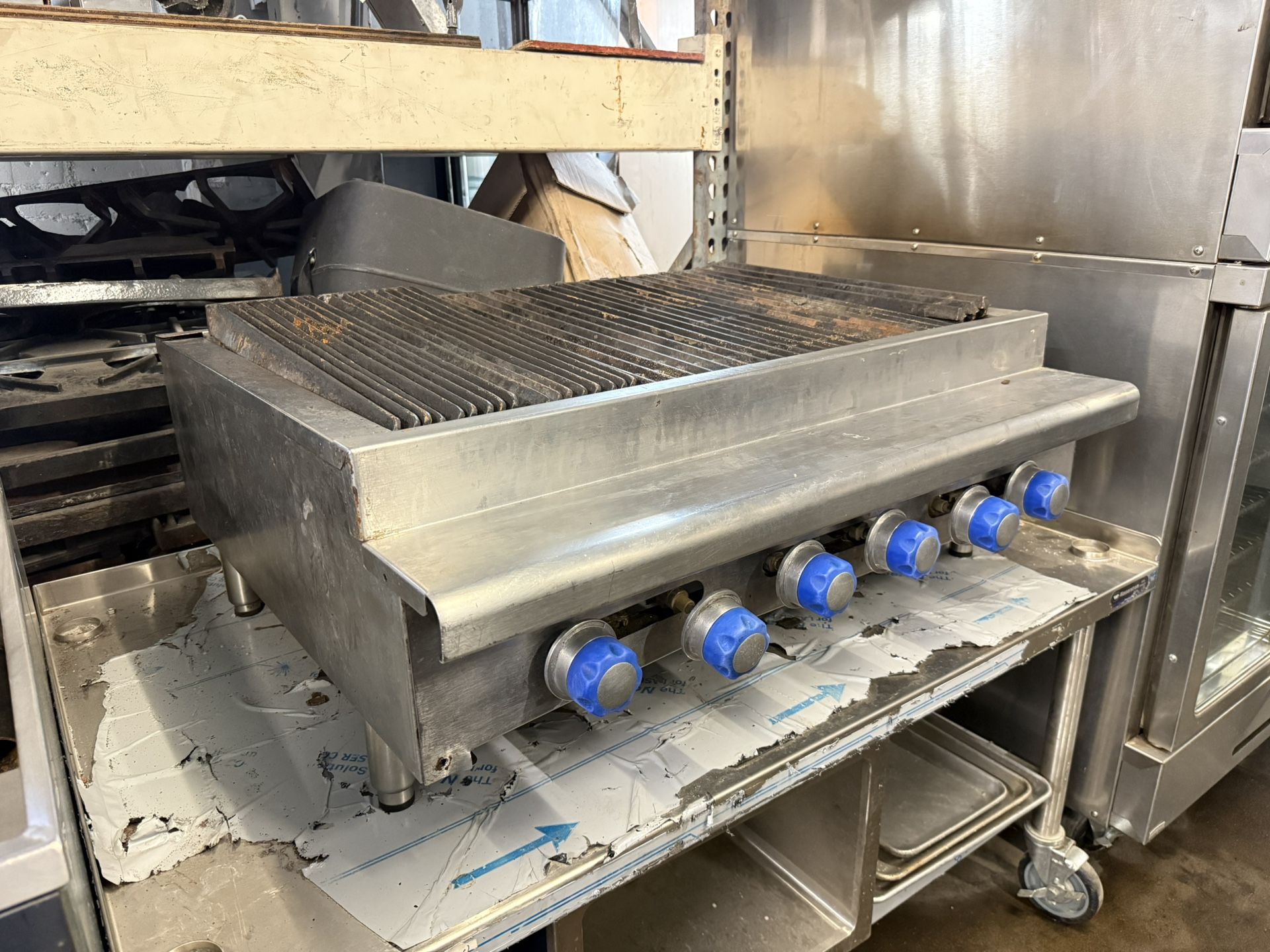 48” Countertop Charbroiler , Countertop Stove For Restaurant 