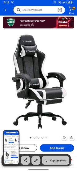 Gt racing gaming chair