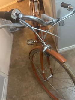 Orange beach cruiser