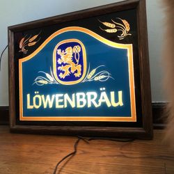 Lowenbrau Beer Sign