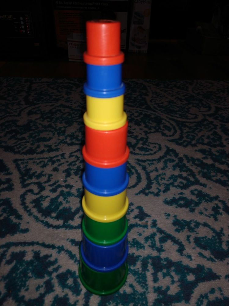 Stackable cups for kids!!