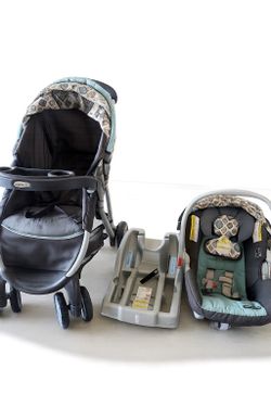 Graco stroller with car seat