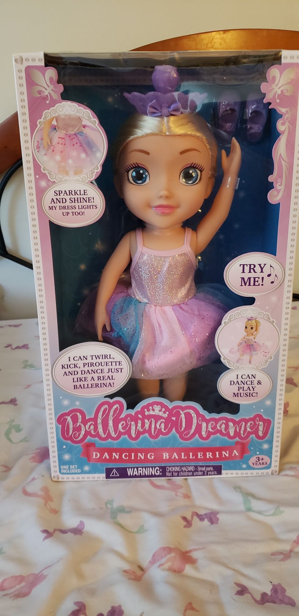 Ballerina dreamer doll new
