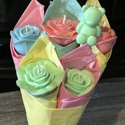 Rose Candle