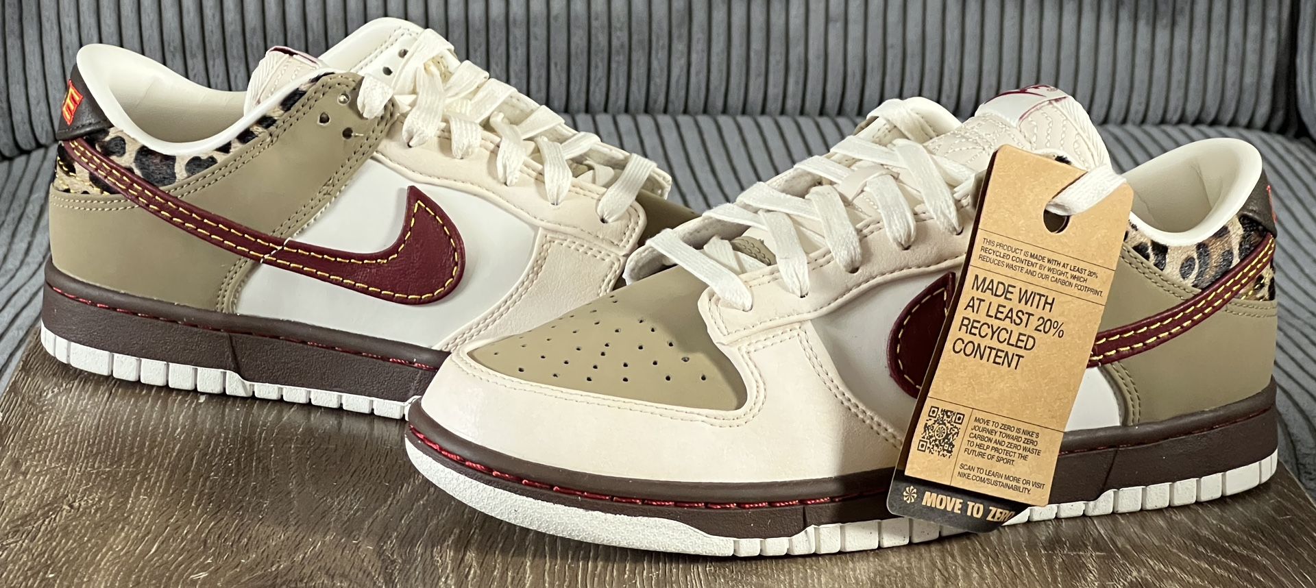 Nike Dunk Low Khaki Team Red W | Size 8.5W / 7M | IM6687-262 (2025) NEW