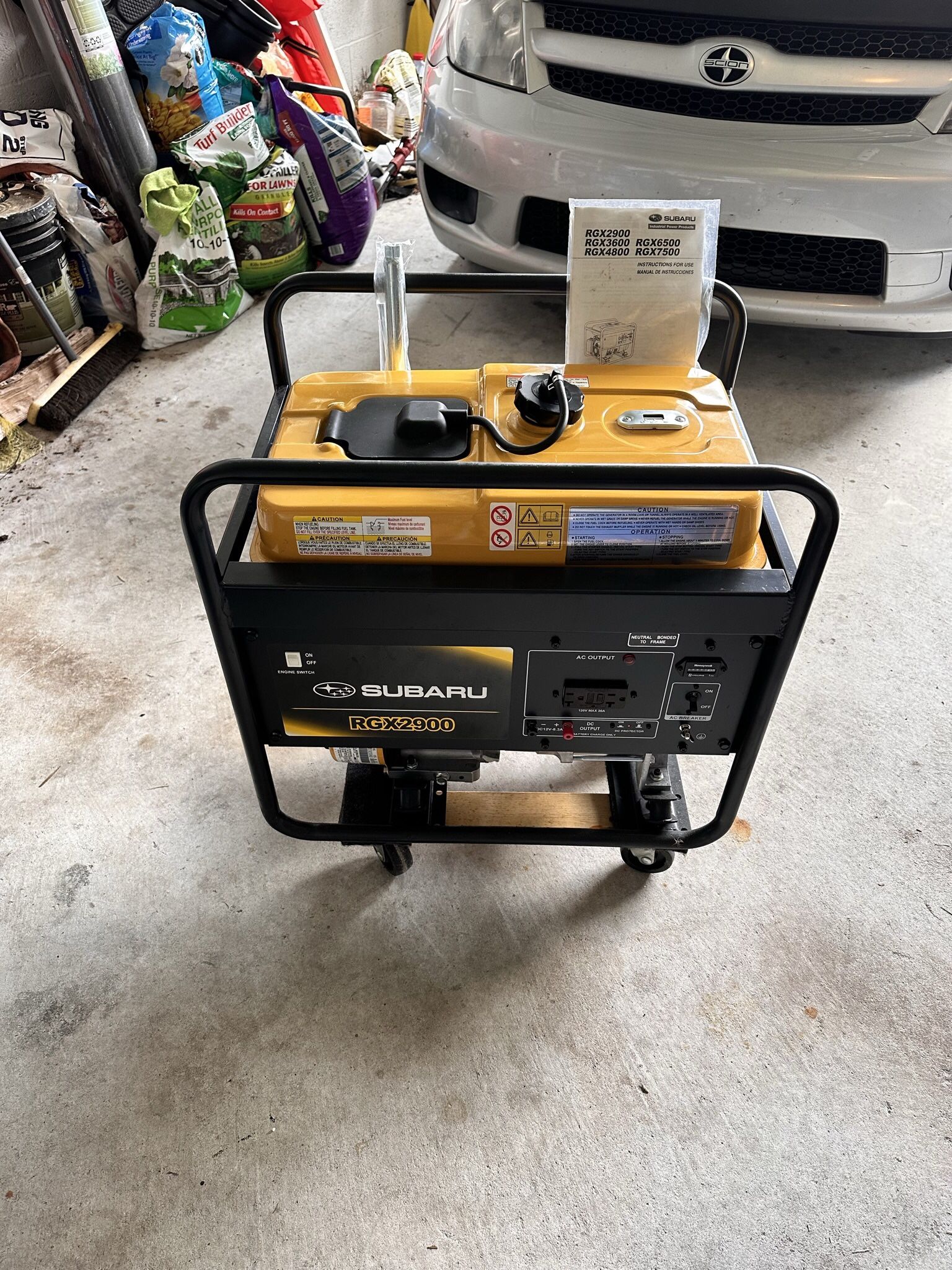 Subaru Robin  RGX2900W Generator new