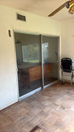 Sliding glass door