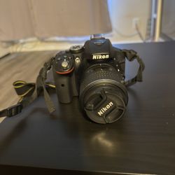 Nikon D5300 With 18-55 Lens. (please Read Description)