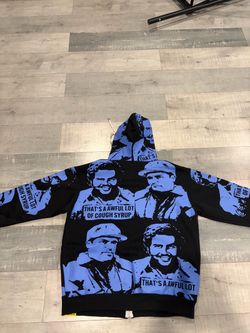 Blue assali hoodie