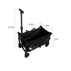 Collapsible Camping Wagon Cart – Folding Utility Wagon