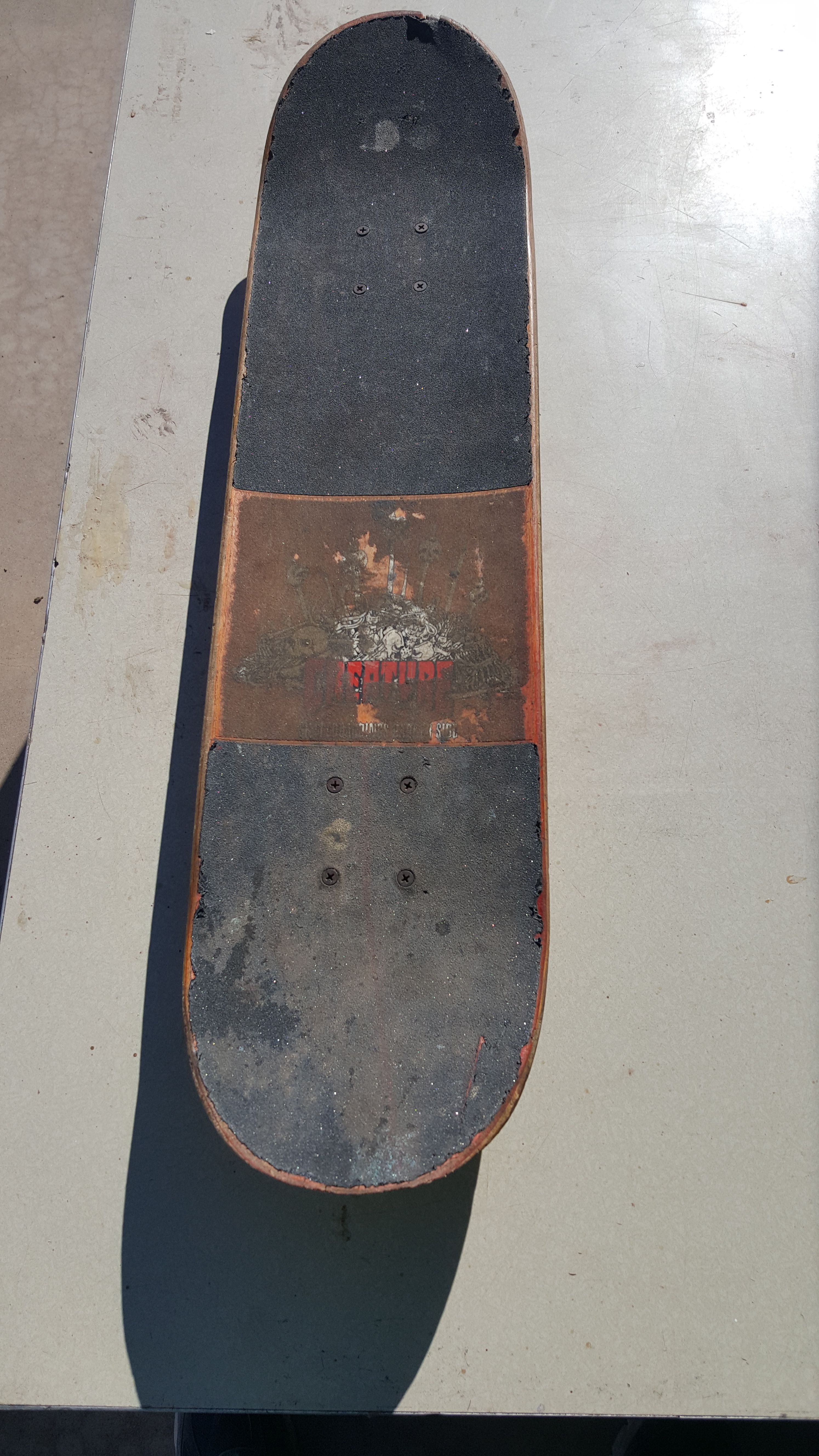 Vintage creature skateboard