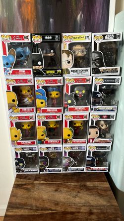 16 new funko pops New in box you can buy single