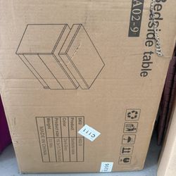 2 Bedside table Gray 