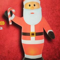 11 ft Giant Sized Led Santa, Life Size Santa Claus, Christmas Airblowns, Christmas Decorations, Christmas Decor, Christmas Stuff