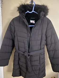 Childrens Place Girls Long Puffer Coat Size 14 (XL)