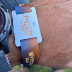 3 X 3day Wristbands For Waterfront Festival