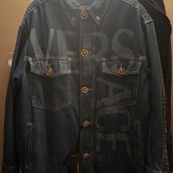 New Denim Versace Jacket Size XLarge $2,000  Cask Offer Only 