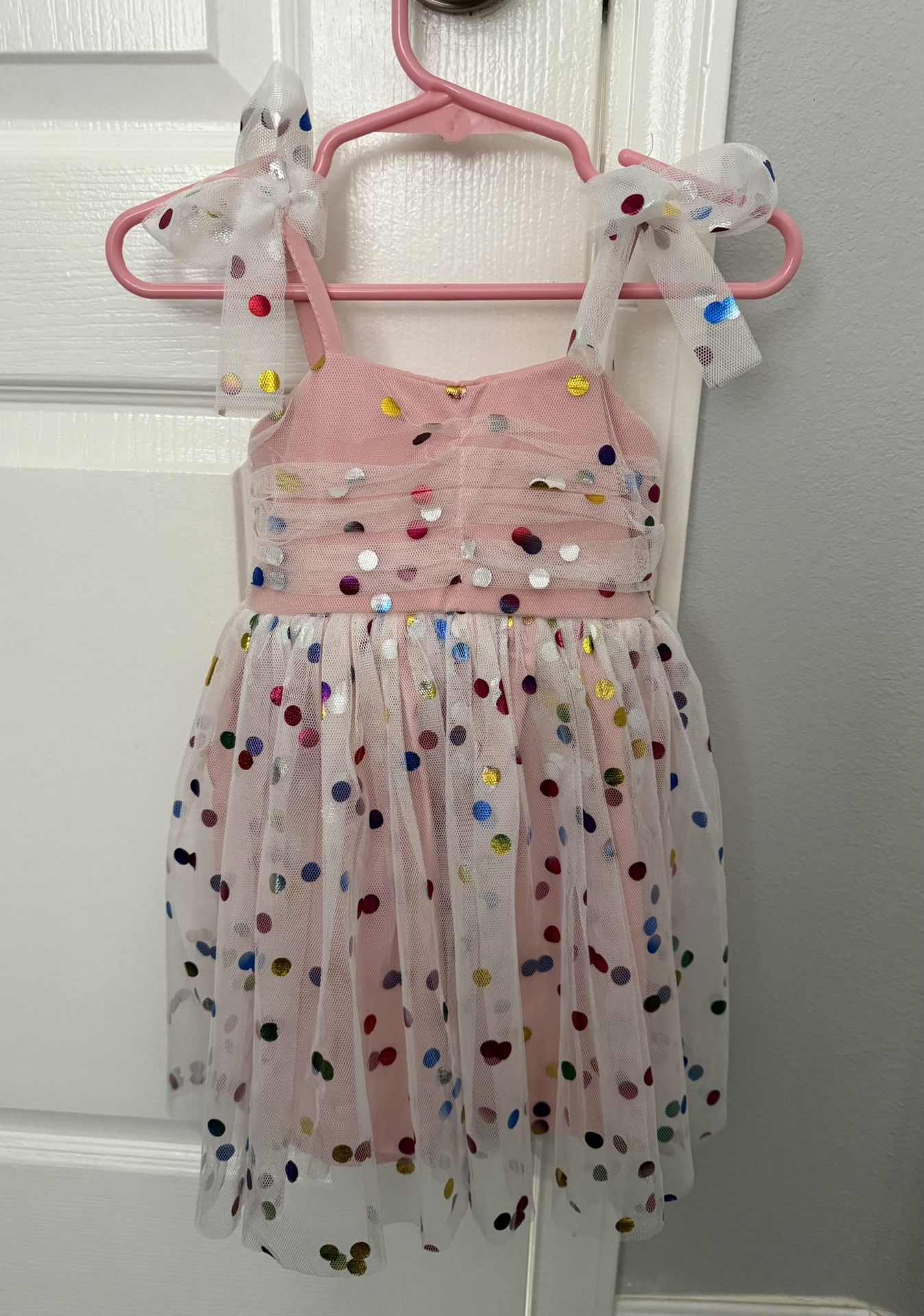New With Tags, Baby Girls Birthday Dress, Size 12-18 Months