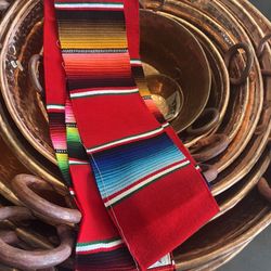 May Graduation Sashes. Sarape Sashes For Graduations From High school And College