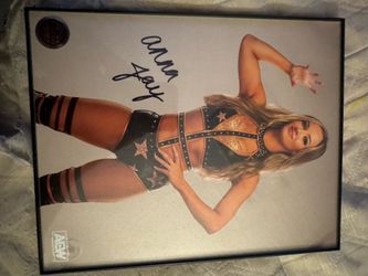 AEW Anna Jay autograph