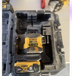 Dewalt 20v Green Crop Line Lasser