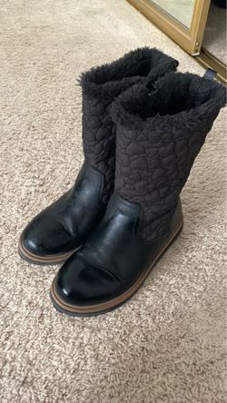 Black boots