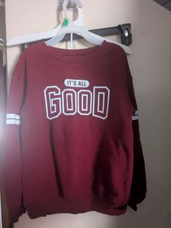 It's All Good Graphic Crewneck Sweatshirt