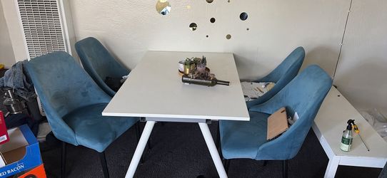 Table and chairs
