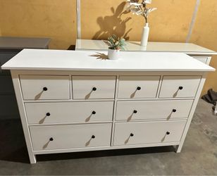 White Hemnes dresser