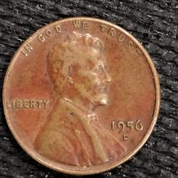 1956 D Wheat Penny