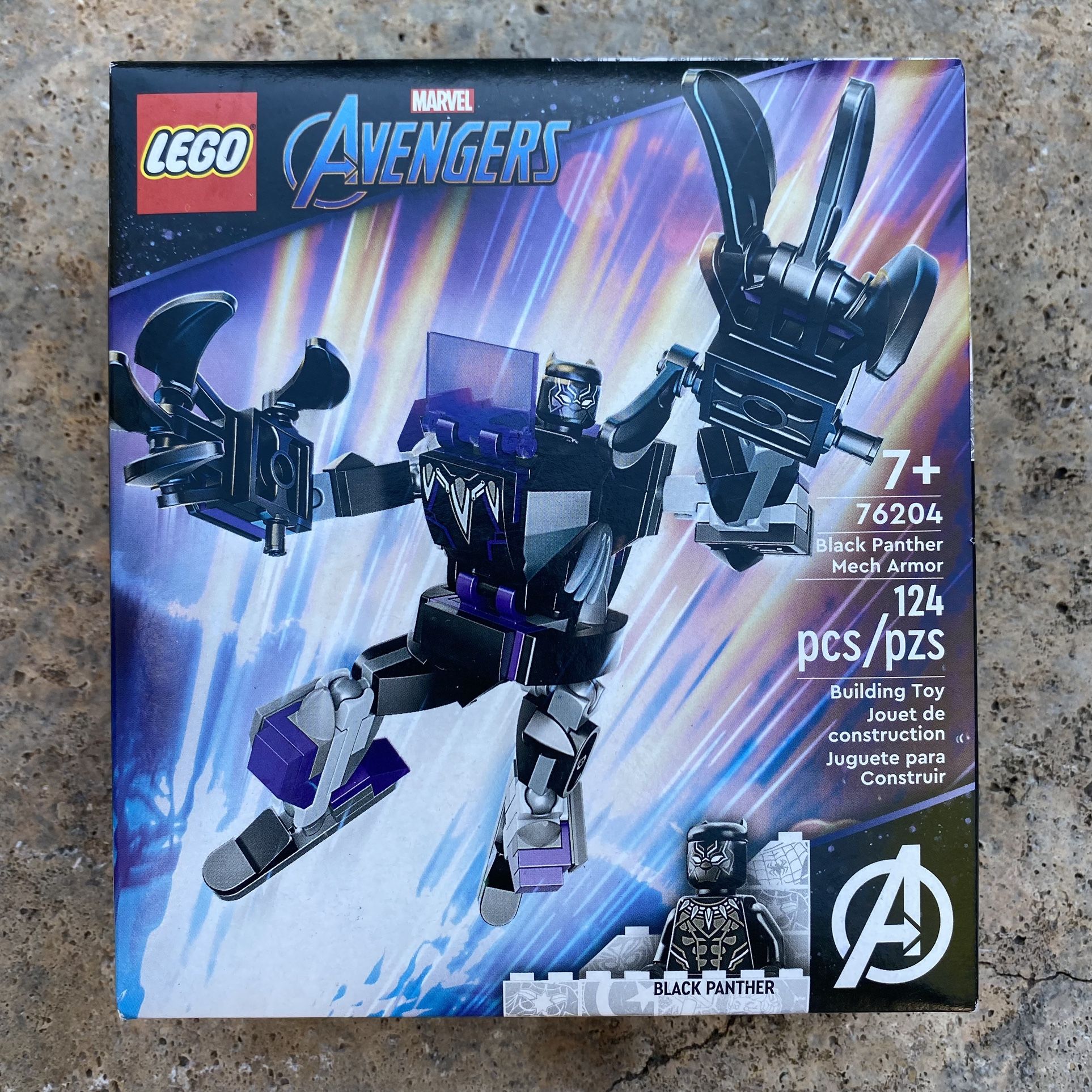 Black Panther Mech Armor w/ Mini Fig MARVEL LEGO COLLECTOR KIT