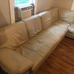 Leather Couch 
