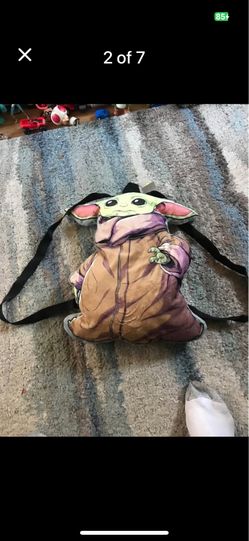Star Wars mandalorian baby grogu back pack