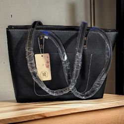 Classic Black Tote, NWT